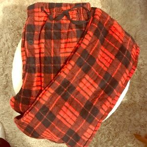 Small Plaid pajama pants